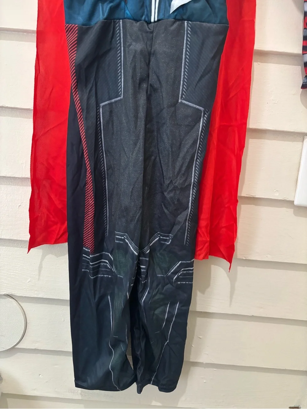 Kids Super Hero Thor Cosplay Costume Boys Muscle Costume Halloween Dress Up Play